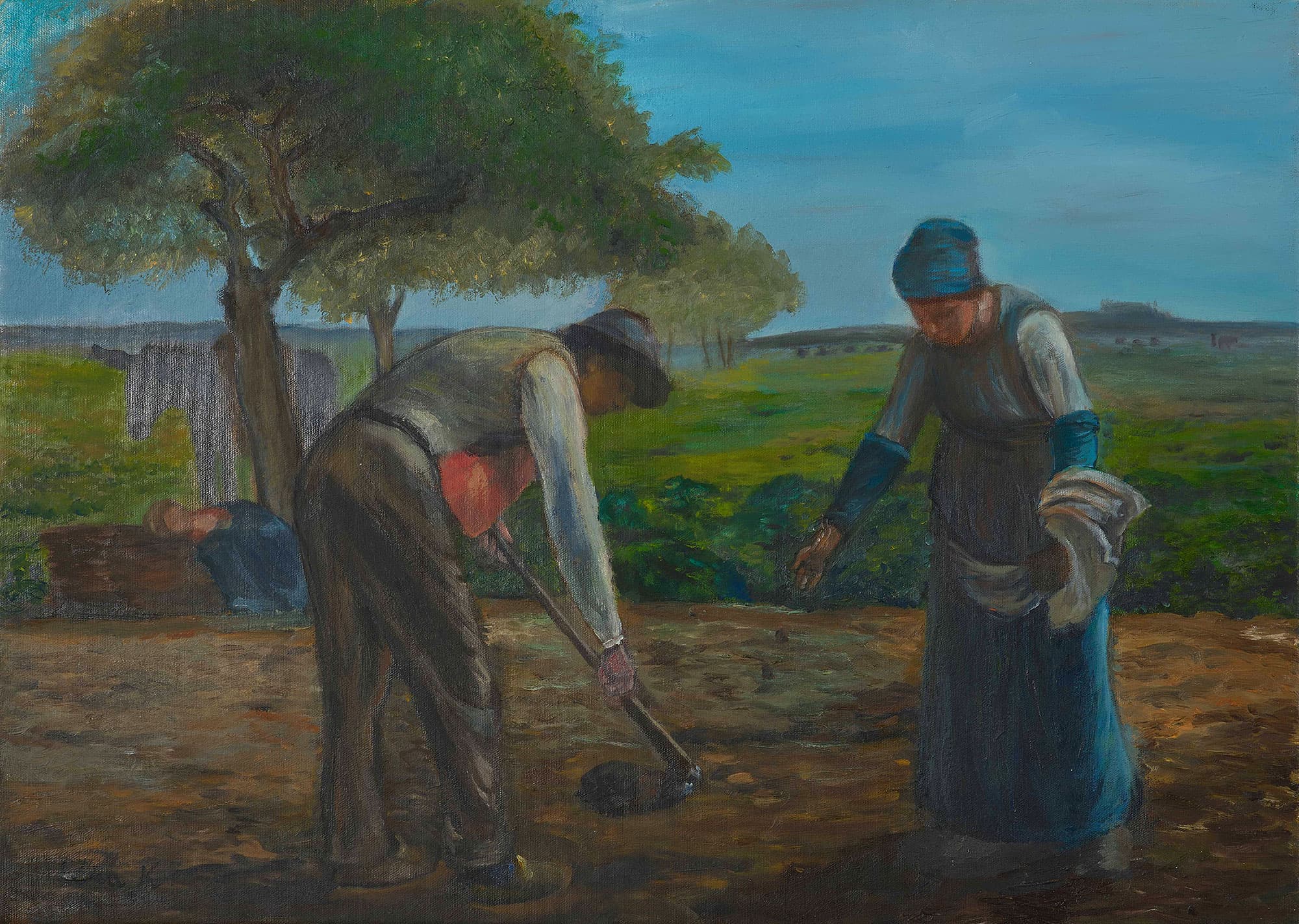Seeds of Love, Oil on canvas · 60 × 70 cm · 2016